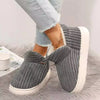 Cozy Cotton Women's Slippers - Warm And Soft Indoor House Shoes For Bedroom